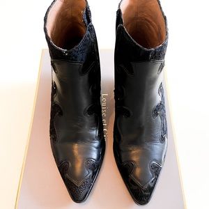 Louise te Cie leather boot size 6 lightly worn like new